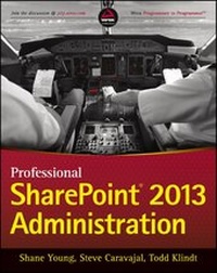 Enlarge image Cover: Professional SharePoint 2013 Administration - Wrox