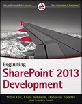 Cover: Beginning SharePoint 2013 Development - Wrox