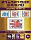 Cover: Easy Christmas Crafts for Kids (Arts and Crafts for kids - 3D Paper Cars) - Arts and Crafts for Kids