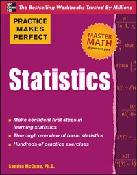 Enlarge image Cover: Practice Makes Perfect Statistics - McGraw-Hill Education