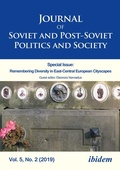 Cover: Journal of Soviet and Post-Soviet Politics and Society - ibidem
