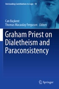 Cover: Graham Priest on Dialetheism and Paraconsistency - Springer