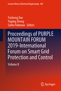 Cover: Proceedings of PURPLE MOUNTAIN FORUM 2019-International Forum on Smart Grid Protection and Control - Springer