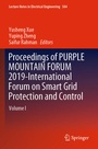Cover: Proceedings of PURPLE MOUNTAIN FORUM 2019-International Forum on Smart Grid Protection and Control - Springer