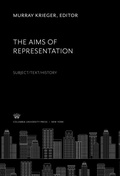 Cover: The Aims of Representation - Columbia University Press