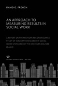 Cover: An Approach to Measuring Results in Social Work - Columbia University Press