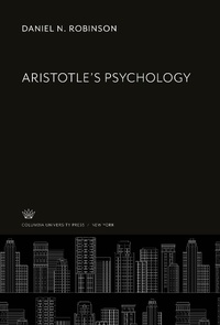 Enlarge image Cover: Aristotle'S Psychology - Columbia University Press