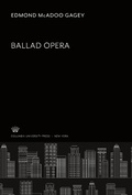 Cover: Ballad Opera - Columbia University Press