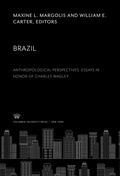 Cover: Brazil. Anthropological Perspectives. Essays in Honor of Charles Wagley - Columbia University Press