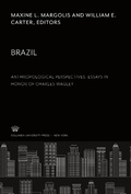 Cover: Brazil. Anthropological Perspectives. Essays in Honor of Charles Wagley - Columbia University Press