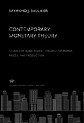 Cover: Contemporary Monetary Theory - Columbia University Press