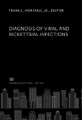 Cover: Diagnosis of Viral and Rickettsial Infections - Columbia University Press