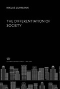 Cover: The Differentiation of Society - Columbia University Press