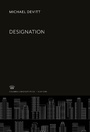 Cover: Designation - Columbia University Press
