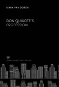Cover: Don Quixote'S Profession - Columbia University Press