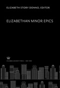Cover: Elizabethan Minor Epics - Columbia University Press