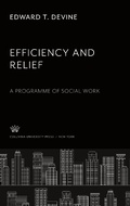Cover: Efficiency and Relief - Columbia University Press