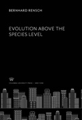 Cover: Evolution Above the Species Level - Columbia University Press