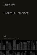 Cover: Hegel'S Hellenic Ideal - Columbia University Press