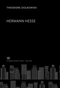 Cover: Hermann Hesse - Columbia University Press