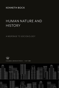 Enlarge image Cover: Human Nature and History - Columbia University Press