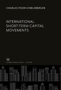 Cover: International Short-Term Capital Movements - Columbia University Press