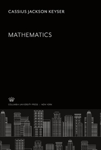 Enlarge image Cover: Mathematics - Columbia University Press