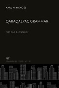 Cover: Qaraqalpaq Grammar - Columbia University Press