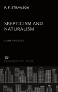 Cover: Skepticism and Naturalism: some Varieties - Columbia University Press