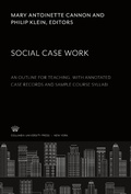 Cover: Social Case Work - Columbia University Press