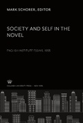 Cover: Society and Self in the Novel - Columbia University Press