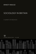 Cover: Sociology in Britain - Columbia University Press