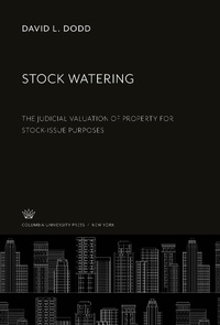 Enlarge image Cover: Stock Watering - Columbia University Press