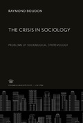 Cover: The Crisis in Sociology - European Perspectives