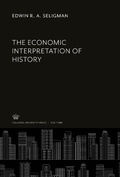 Cover: The Economic Interpretation of History - Columbia University Press