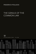 Cover: The Genius of the Common Law - Columbia University Lectures