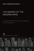 Cover: The Making of the Modern Mind - Columbia University Press