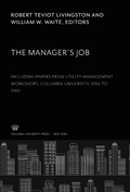 Cover: The Manager'S Job - Columbia University Press