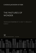 Cover: The Pastures of Wonder - Columbia University Press