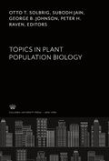 Cover: Topics in Plant Population Biology - Columbia University Press