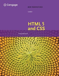 Abbildung von: New Perspectives on HTML 5 and CSS: Comprehensive - Course Technology Inc