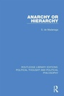 Cover: Anarchy or Hierarchy - Routledge