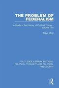 Cover: The Problem of Federalism - Routledge