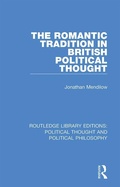 Cover: The Romantic Tradition in British Political Thought - Routledge