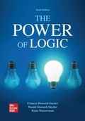 Cover: Looseleaf for the Power of Logic - McGraw Hill Education India