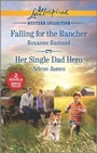 Cover: Falling for the Rancher & Her Single Dad Hero - Love Inspired MMP 2in1 Western (Western Collection)