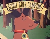 Enlarge image Cover: Scout Goes Camping - Bookbaby