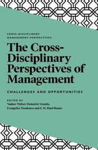 Enlarge image Cover: The Cross-Disciplinary Perspectives of Management - Emerald Publishing Limited