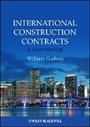 Cover: International Construction Contracts - A Handbook - Wiley