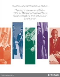 Abbildung von: Training in Interpersonal Skills: TIPS for Managing People at Work - Pearson Education Limited